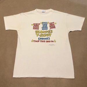 vintage “blondes” tee, single stitch